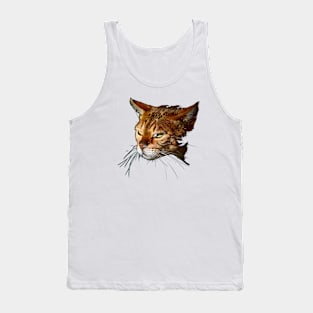 Bengal cat Tank Top